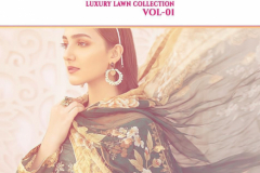 Shree Fabs Zarkash Luxury Lawn Collection Vol 1 Nx Pakistani Style Suit (2)