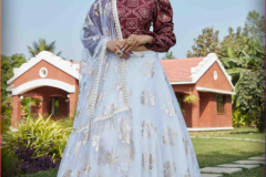 Shubhkala Bridesmaid Vol 09 Net Cotton Silk Lehenga Choli Collection Design 1501 to 1506 4
