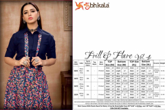 Shubhkala Frill & Flare Vol 4 Crop Top Collection Design 1621-1624 Series (7)