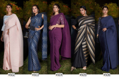 Shubhkala Sangini Vol 01 Silk Saree Collection Design 4501 to 4507 17