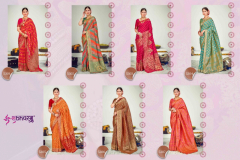 Shubhvastra Maharani Vol 2 Banarasi Silk Saree Design 5301 to 5307 Series (15)
