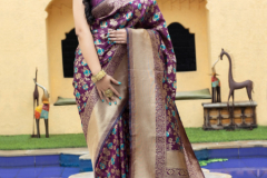 Shubhvastra Royal Vol 01 Banarasi Silk Saree Collection Design 5161 to 5165 7