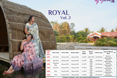 Shubhvastra Royal Vol 02 Banarasi Silk Saree Collection Design 5181 to 5186