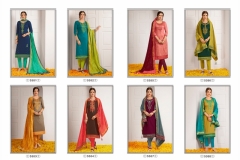Silk Shine Vol 2 Kessi Fabric 5381 to 5388 Series 5