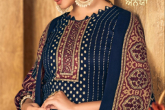 SKT Suits Aaaya Pashmina Winter Collection Salwar Suit Design 71001 to 71008 Series (1)