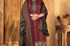 SKT Suits Aaaya Pashmina Winter Collection Salwar Suit Design 71001 to 71008 Series (17)