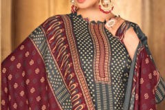 SKT Suits Aaaya Pashmina Winter Collection Salwar Suit Design 71001 to 71008 Series (7)