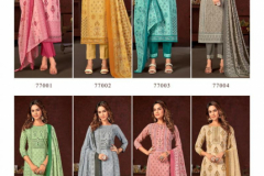 SKT Suits Soha Pure Cotton With Digital Print Salwar Suit Collection Design 77001 to 77008 Series (2)