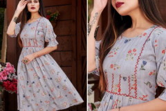 Smylee Fashion Rishta Heavy Reyon Kurti Design 01 to 08 2