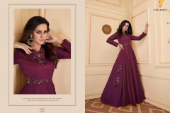 Stylemax Almirah Vol 04 Gown Collection Design 3001 to 3005