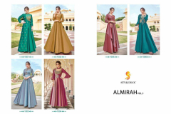 Stylemax Almiraha Vol 5 Designer Gown Design 911 to 915 Series (13)
