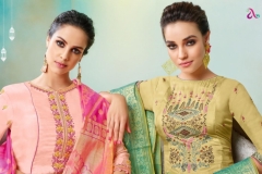 Sundaram Upada Silk Angroop Plus Suits 7