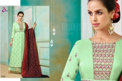 Sundaram Upada Silk Angroop Plus Suits 9