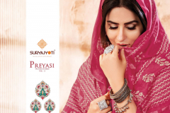 Suryajyoti Preyasi Vol 5 Cambric Cotton Top With Bottom & Dupatta Collection Design 5001 to 5010 Series (19)