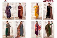 Tanishk Fashion Azeera Rayon Slub Salwar Suits Collection Design 1001 to 1008 Series (11)