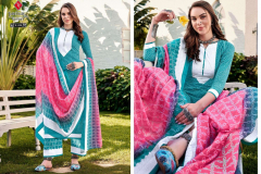 Tanishk Fashion Bandhej Vol 02 Pure Cotton Bandhani Print Salwar Suit Collection Design 8101 to 8108 Series (6)