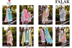 Tanishk Fashion Falak Vol 6 Pure Cotton Print Salwar Suits Collection Design 6801 to 6808 Series (2)