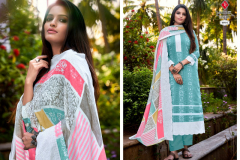 Tanishk Fashion Falak Vol 6 Pure Cotton Print Salwar Suits Collection Design 6801 to 6808 Series (6)