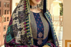 Tanishk Fashion Meenaz Mal Mal Jam Kashmiri Embroidery Work Design 15801 to 15808 5