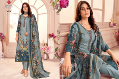 Tanishk Fashion Nayra Pure Cambric Cotton Embroidered Salwar Suits Collection Design 9501 to 9508 Series (3)