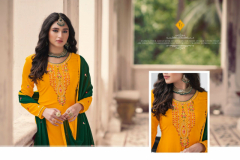 Tanishk Fashion Royal Silk Vol 13 Crepe Salwar Suits Design 3601 to 3608 Series (10)