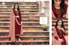 Tanishk Fashion Royal Silk Vol 13 Crepe Salwar Suits Design 3601 to 3608 Series (6)
