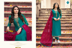 Tanishk Fashion Royal Silk Vol 13 Crepe Salwar Suits Design 3601 to 3608 Series (9)