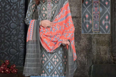 Tara Textile Ikkat Tie Special Vol 01 Pure Lawn Cotton With Printed Salwar Suit Collection Design 101 to 112 Series (6)