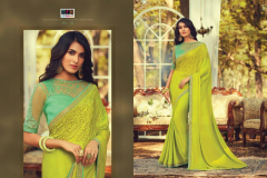 TFH Saree Sandal Wood Vol 07 Georgette Design 701 to 718 10