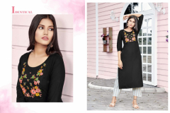 Tips And Tops By Kashish Mannat Vol 06 Kurtis With Pant Heavy Rayon Design 01 to 06 2