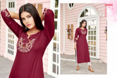 Tips And Tops By Kashish Mannat Vol 06 Kurtis With Pant Heavy Rayon Design 01 to 06 5