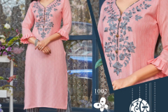 Tips And Tops Madina Vol 02 Heavy Rayon Katha Design 1001 to 1004 3