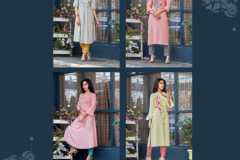 Tips And Tops Madina Vol 02 Heavy Rayon Katha Design 1001 to 1004