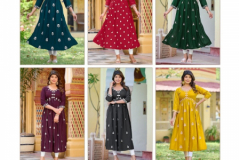 Tips & Tops Celebrations Alia Style Kurti Collection Design 101 to 106 Series (8)