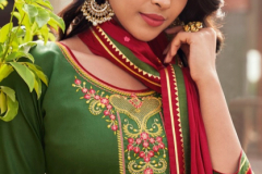 Triple AAA Kalyani Jam Silk With Emroidery Design 491 to 496 1