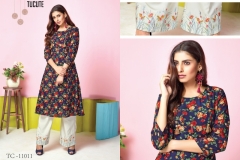 Tucute Vol 11 Maslin Print Karma Trendz Kurtis 12