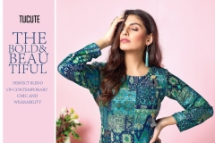 Tucute Vol 11 Maslin Print Karma Trendz Kurtis 6