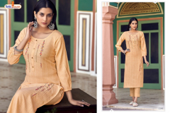 Tunic House Cloud Viscose With Handwork Kurti Collection Design 1201 to 1204 Series (2)