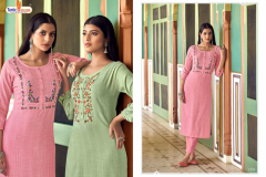 Tunic House Cloud Viscose With Handwork Kurti Collection Design 1201 to 1204 Series (5)