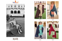 Tunic House Rooh Cotton Top With Bottom & Dupatta Collection Design 3301 to 3304 Series (5)