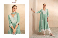 Vamika Aadhira Vol 4 Light Colour Kurti With Bottom & Dupatta Collection Design 1206-A to 1206-E Series (2)