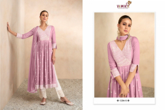 Vamika Aadhira Vol 4 Light Colour Kurti With Bottom & Dupatta Collection Design 1206-A to 1206-E Series (6)