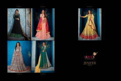 Vamika Jenifer Vol 01 Gown Georgette Design 9001 to 9005 12