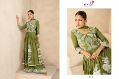 Vamika Lakhnavi Vol 06 Rayon Kurti With Bottom & Dupatta Collection Design 1031 to 1034 Series (5)