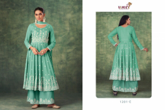 Vamika Nx Sakhi Rayon Kurti With Palazoo & Dupatta Collection 1201-A to 1201-E Series (4)