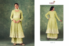 Vamika Nx Sakhi Rayon Kurti With Palazoo & Dupatta Collection 1201-A to 1201-E Series (9)