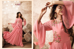 Vamika Sui Dhaaga Vol 03 Gown Semi Georgette Design 18017 to 18024 12