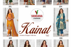 Vandana Fashion Kainat Vol 11 Pure Cotton Digital Print Salwar Suits Design 1001 to 1010 Series (30)