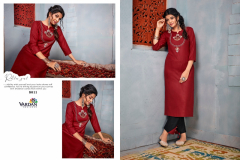 Vardan Designer Jhumka Vol 1 Kurti With Pant Design Reyon Fabric 2