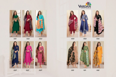 Vardan Designer Kanishka Vol 1 Kurti With Bottom & Dupatta Design 1001 to 1012 Series (14)